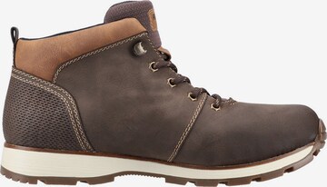 Rieker Lace-Up Boots in Brown