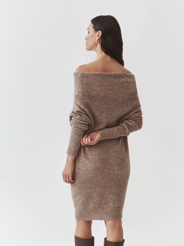 Robes en maille 'Awati' TATUUM en beige