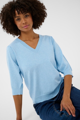 CULTURE Pullover 'Pinnie' i blå