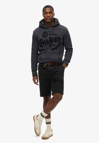 Superdry & Co Mikina 'Records' - Sivá
