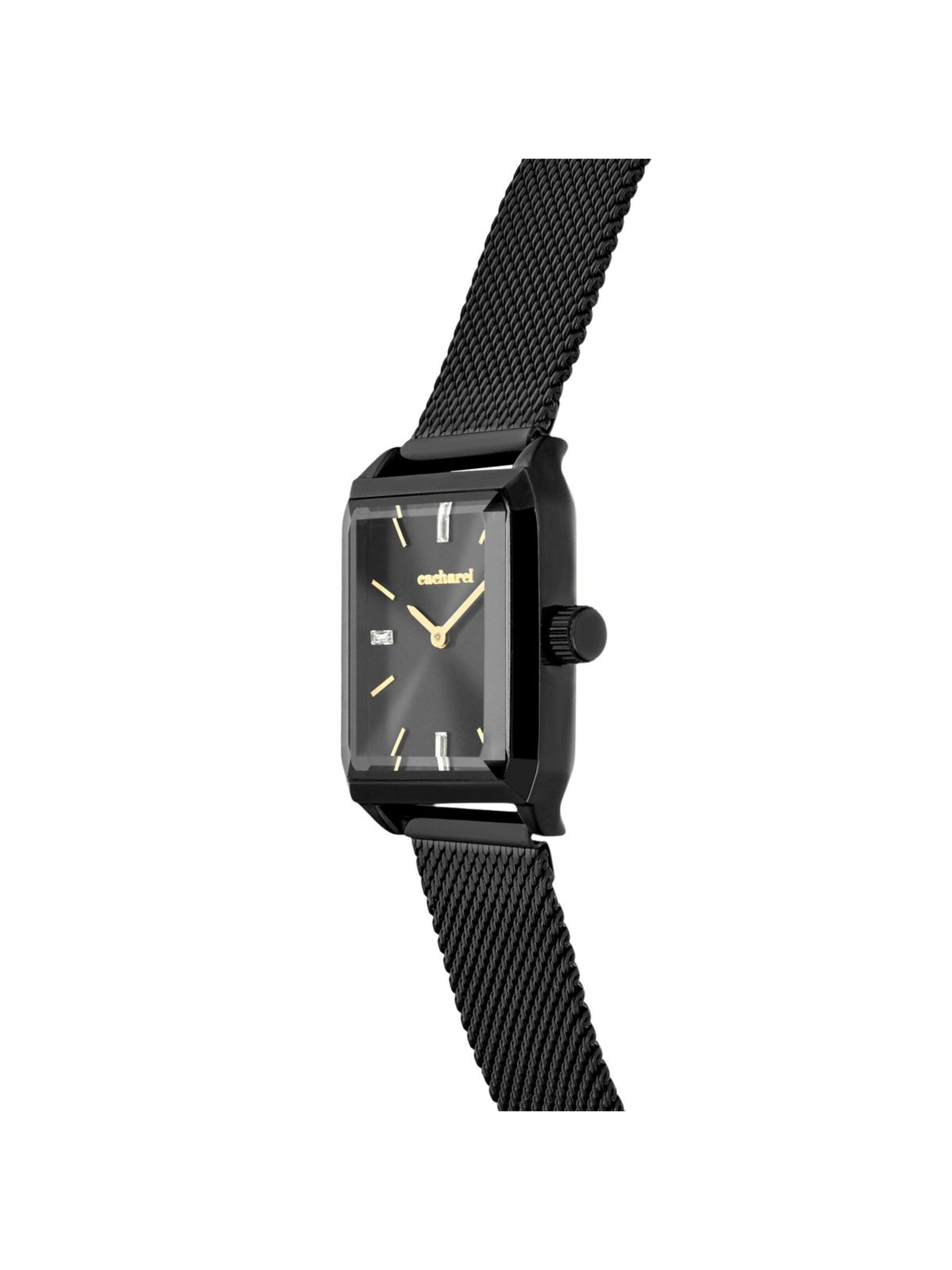 Montre à affichage analogique Cacharel en noir