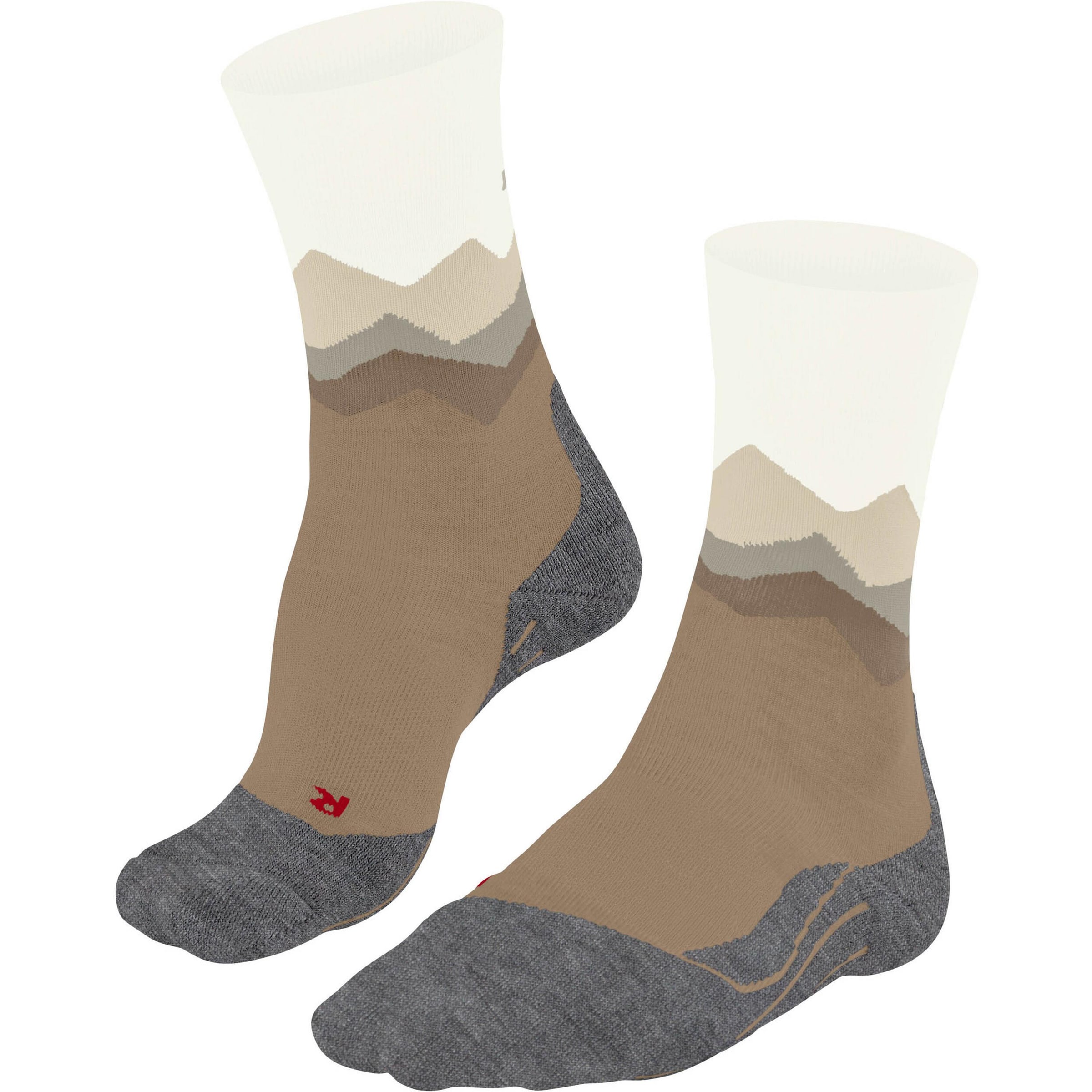 FALKE TK2 Trekking socks in Braun: Vorderseite