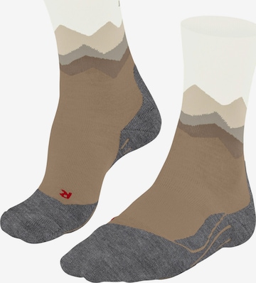 FALKE TK2 Trekking socks in Braun: Vorderseite