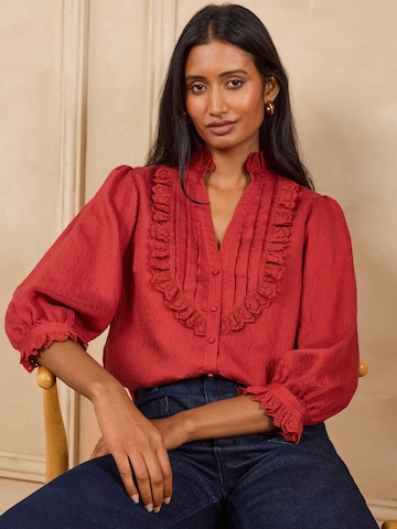 love & roses - Blusa en rojo