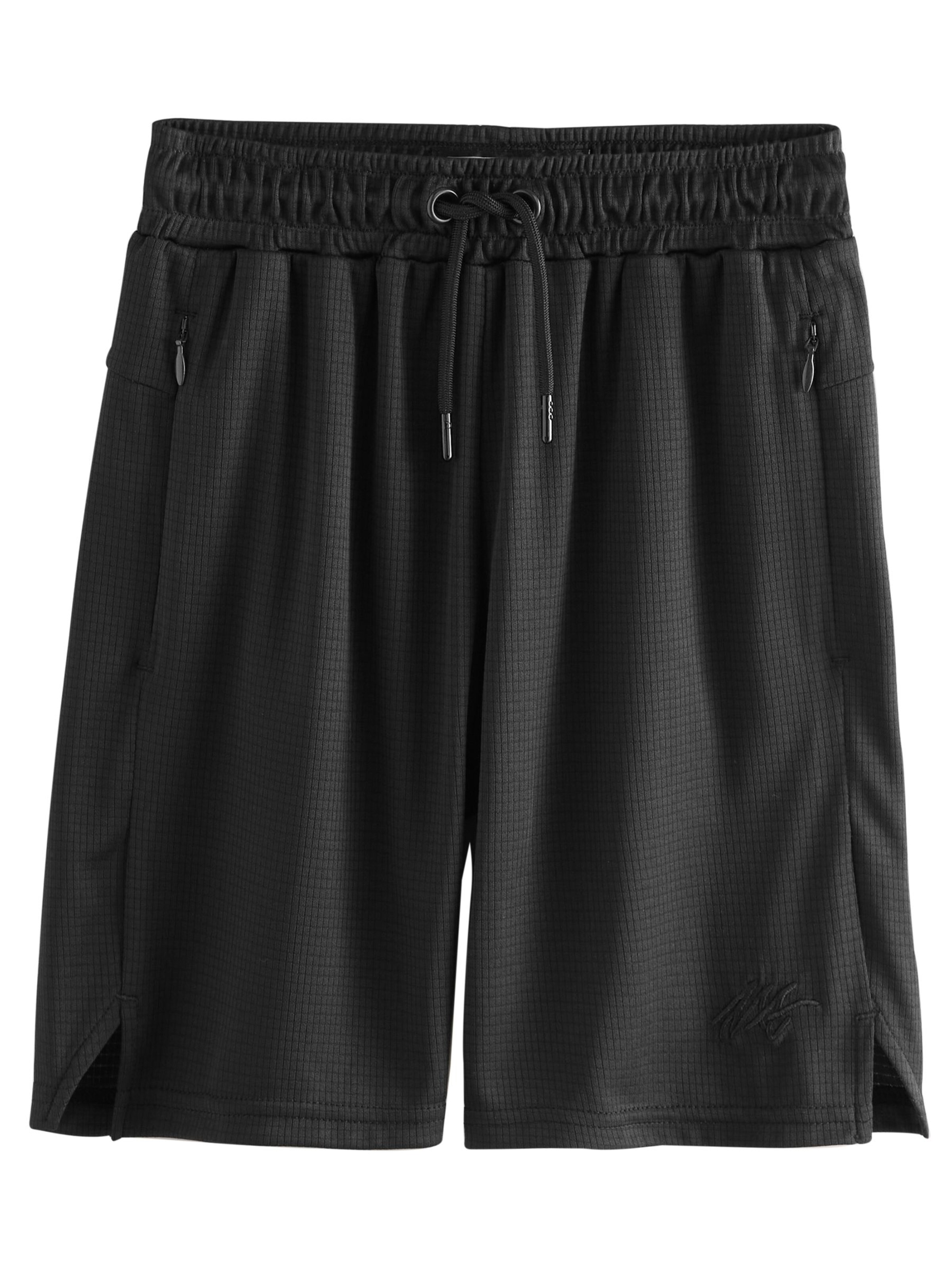 Next Обычный Штаны в Черный: спереди