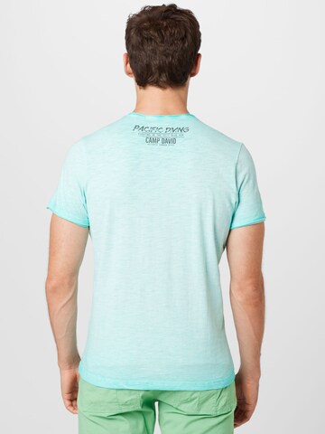 CAMP DAVID T-Shirt in Blau