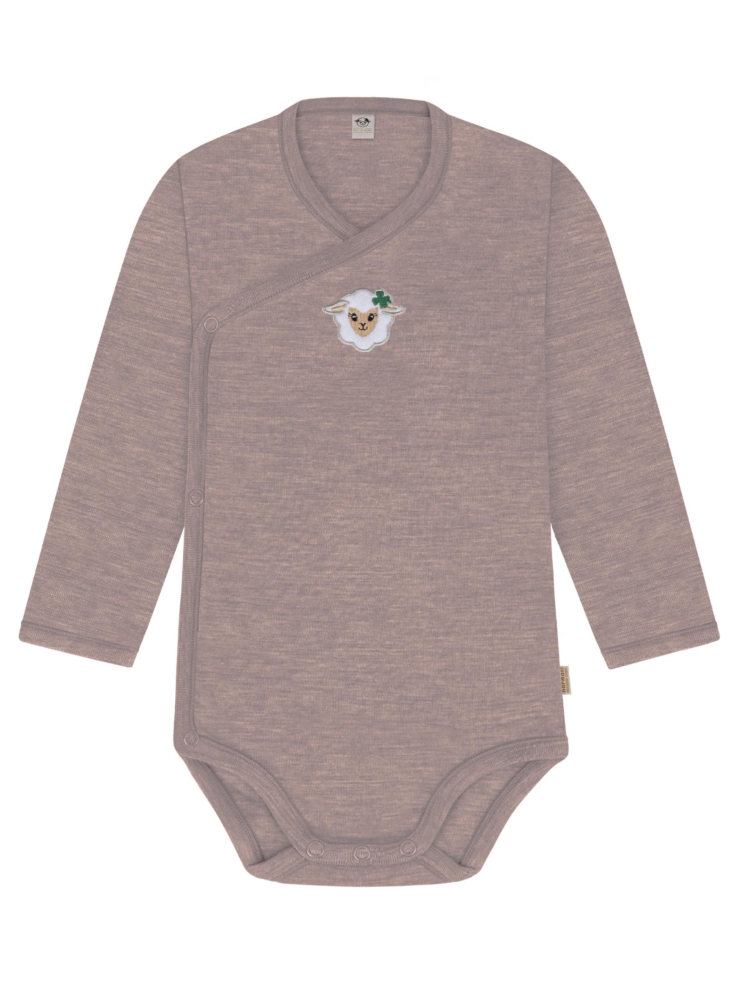 Barboteuse / body normani en rose : devant