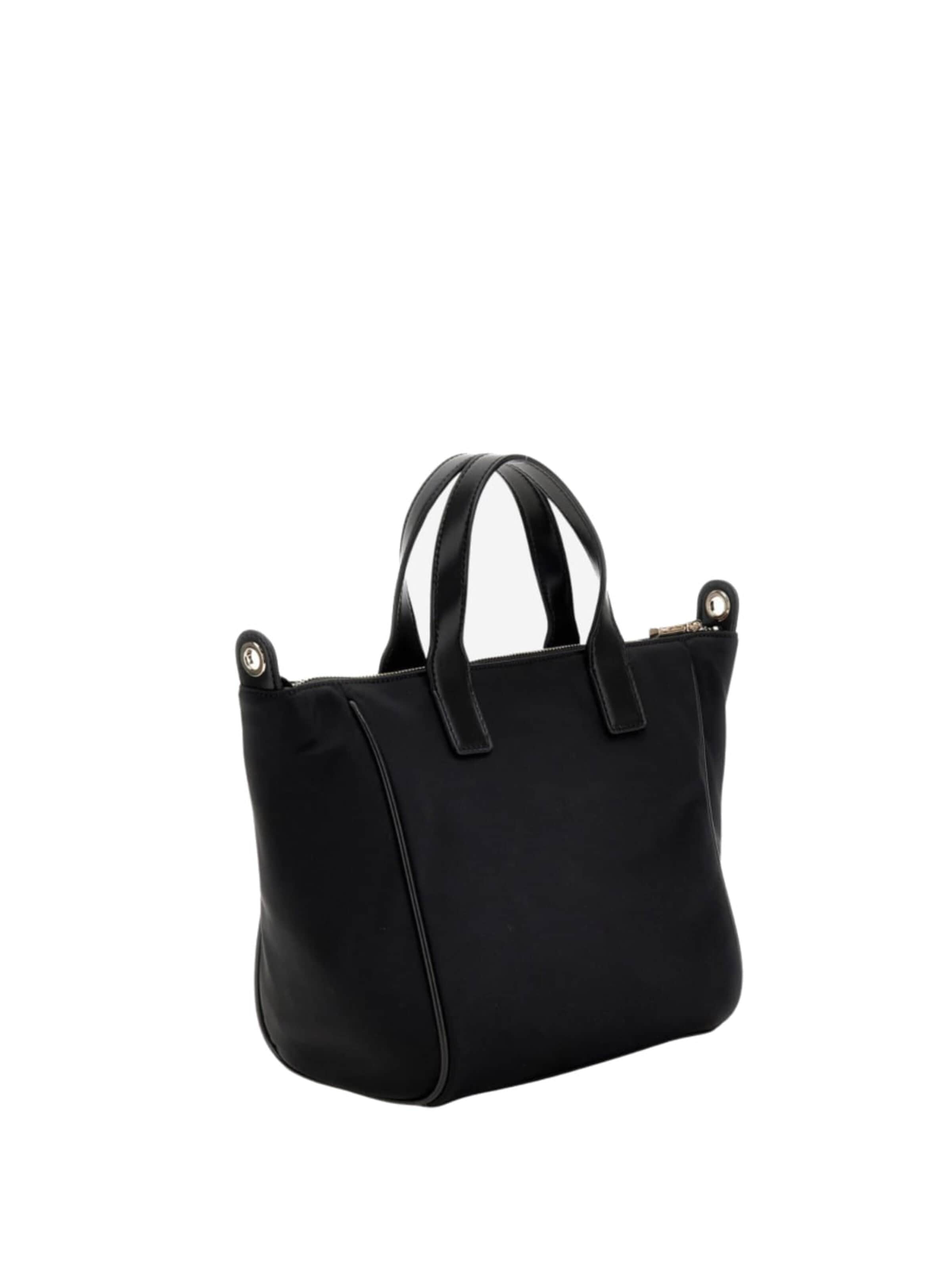 Borsa a mano 'Follie Chit Chat' di GUESS in nero