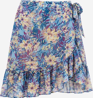 Gonna 'Priya mini skirt' di Hobo Sapiens in blu: frontale