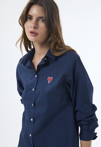 Felix Hardy Hemd 'Poplin' in Blau