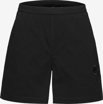 MAMMUT Shorts in Schwarz: Vorderseite