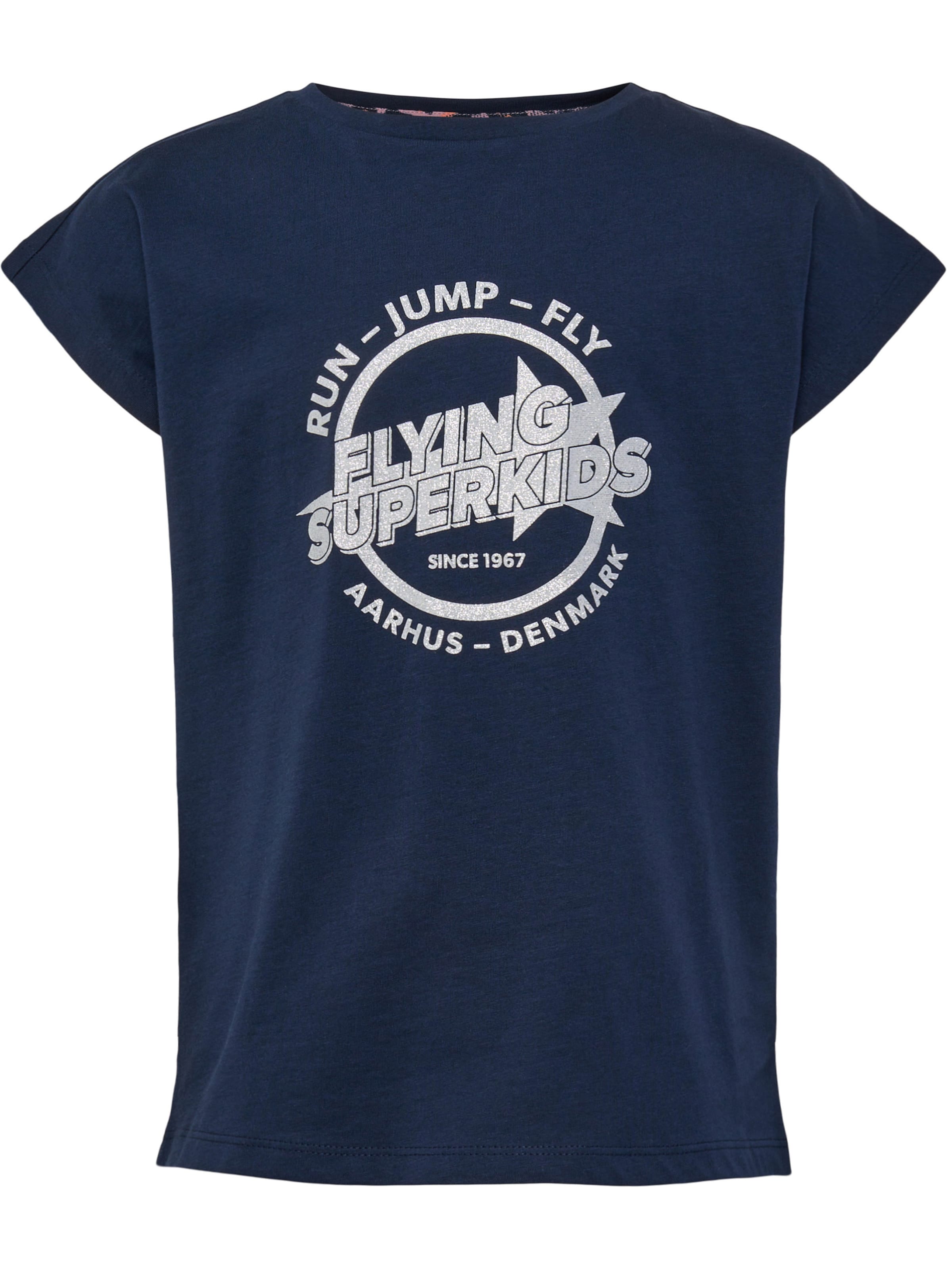 Hummel Shirt in Blau: Vorderseite