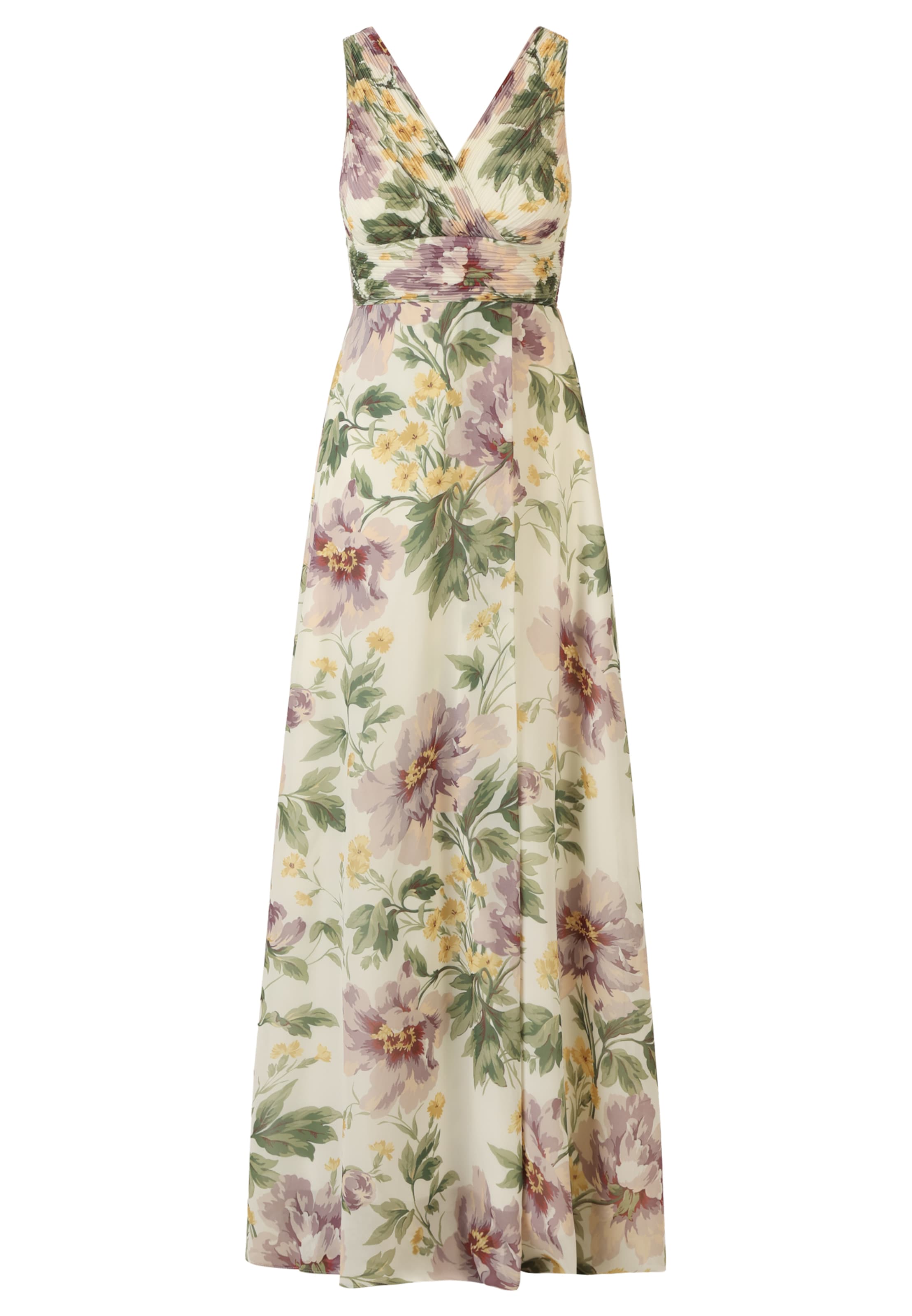 Kraimod Βραδινό φόρεμα σε μπεζ / ανοικτό κίτρινο / ανοικτό πράσινο / μοβ, Άποψη προϊόντος