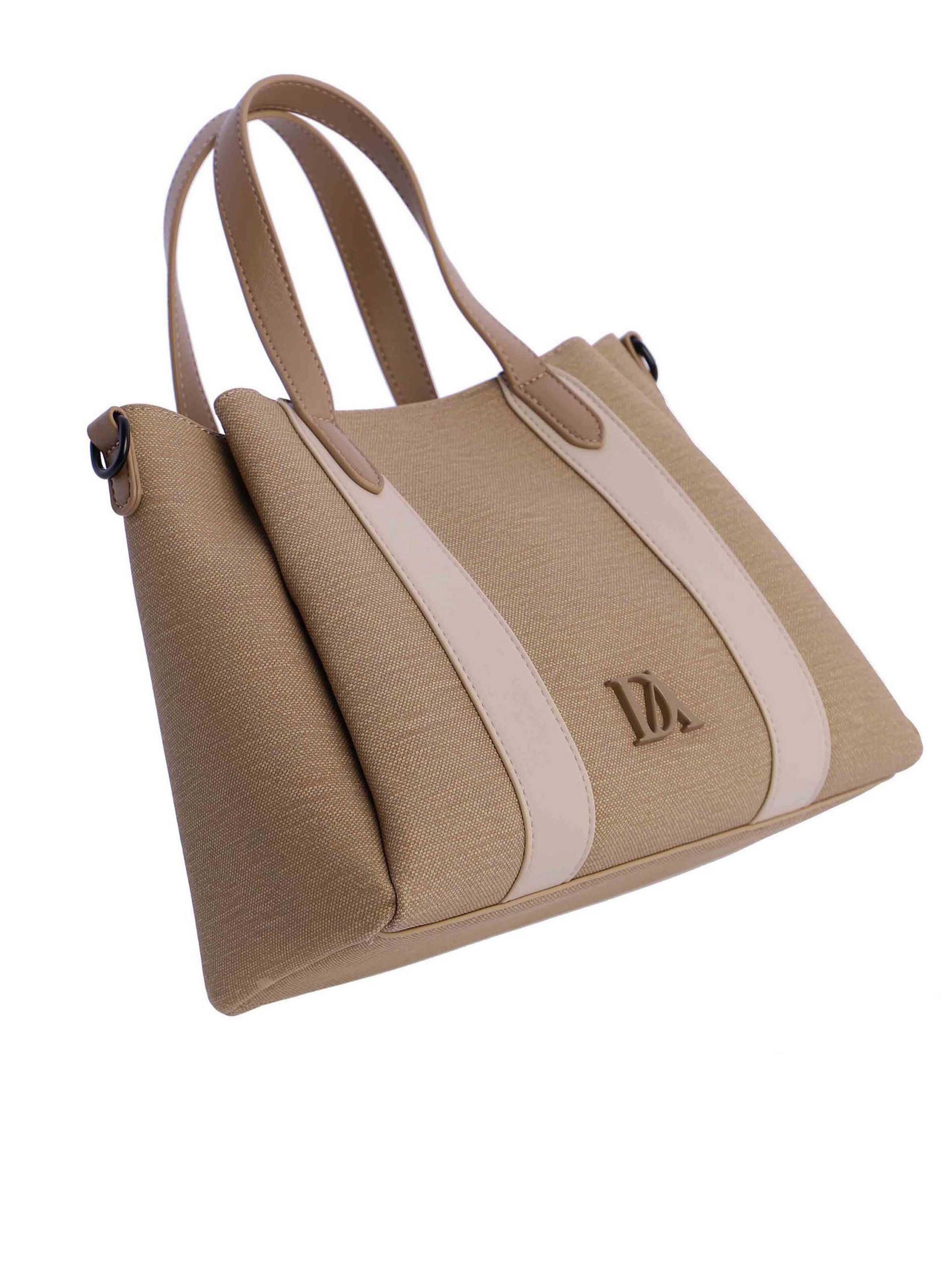 Don Algodon - Bolso de mano en beige