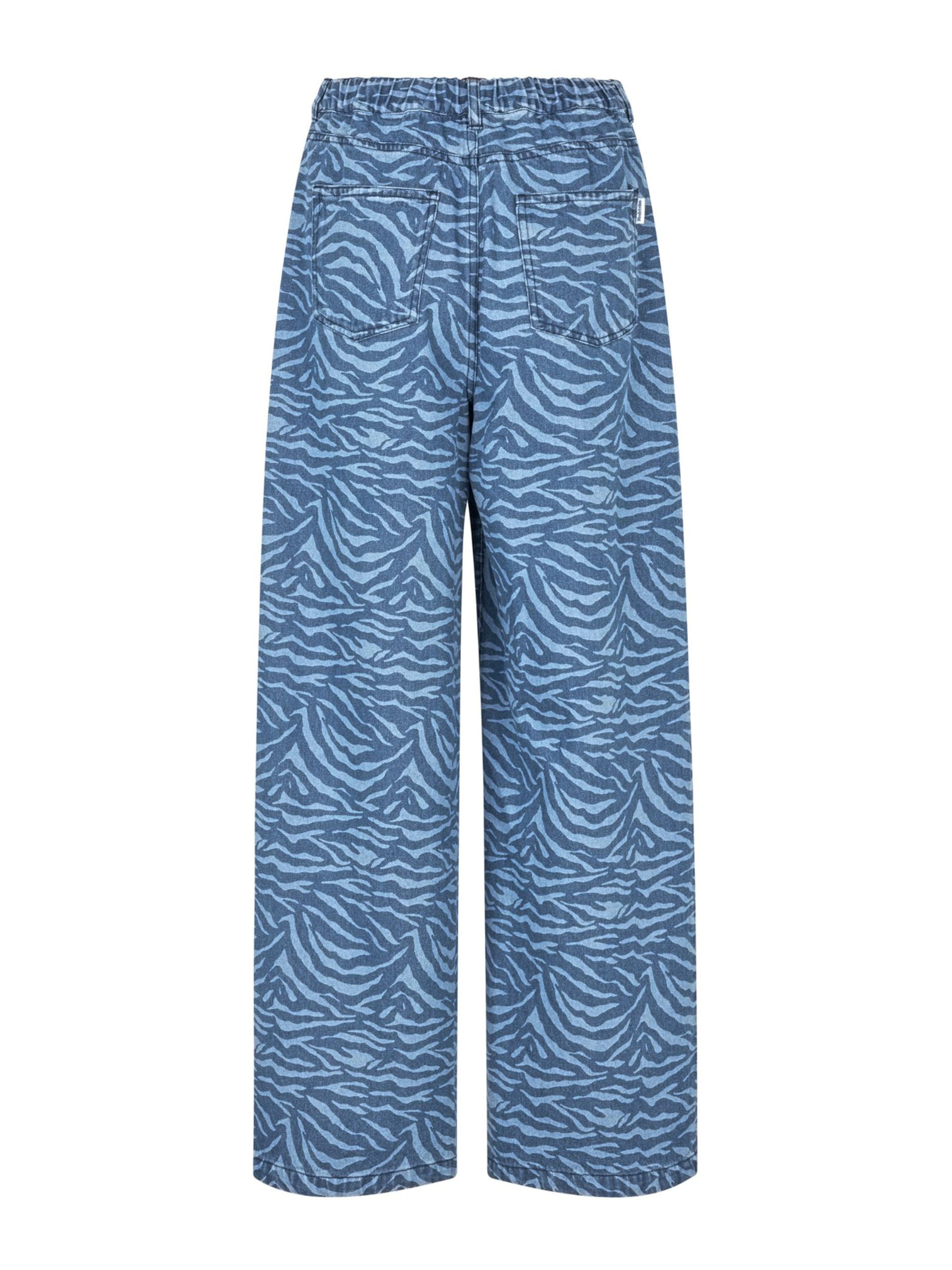 modström Wide Leg Hose 'Mase' in Blau