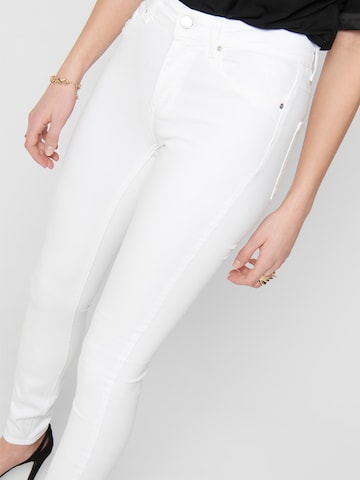 ONLY - Skinny Vaquero 'Blush' en blanco