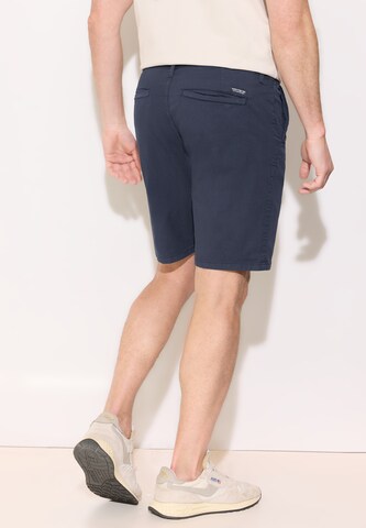 Street One MEN Regular Chino Pants in Blue