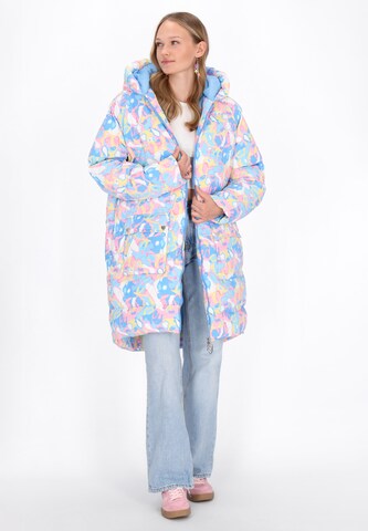 Manteau mi-saison MYMO en bleu