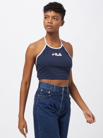 FILA Top 'Bebe' in Blauw: voorkant