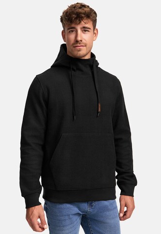 INDICODE JEANS Sweater 'Jody' in Black