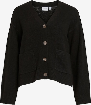 VILA Cardigan 'ELLIE' i sort: forside