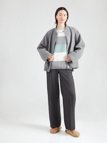 ABOUT YOU Oversize pulóver 'Mina' - szürke