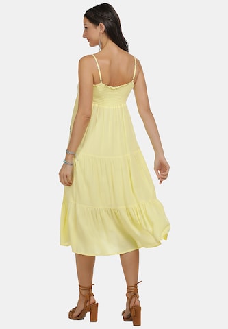 usha FESTIVAL Summer Dress in Yellow