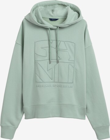 GANT Sweatshirt in Green: front