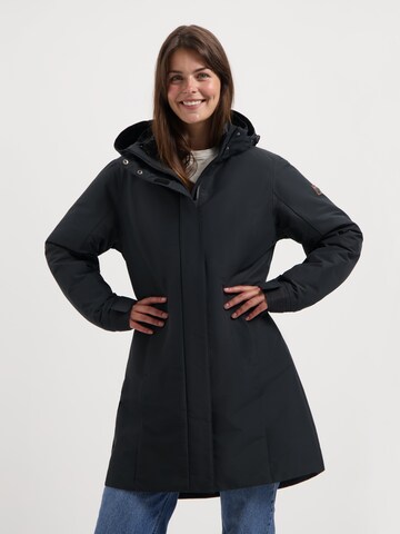 Travelin Outdoorjas 'Ginser' in Zwart: voorkant