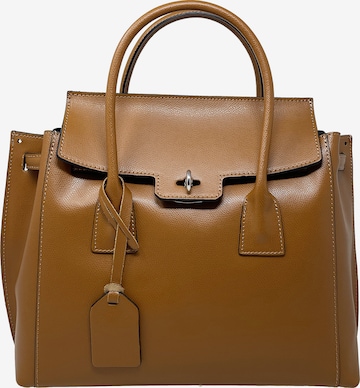 CHICCA BORSE Handtas in Bruin: voorkant