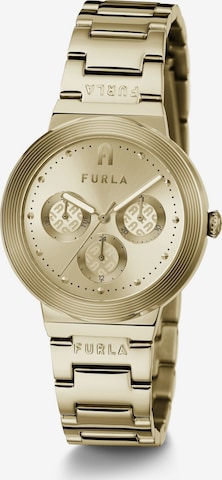 FURLA Analog Watch 'Tortona' in Gold