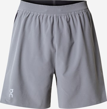 Pantalon de sport 'Train' On en gris : devant
