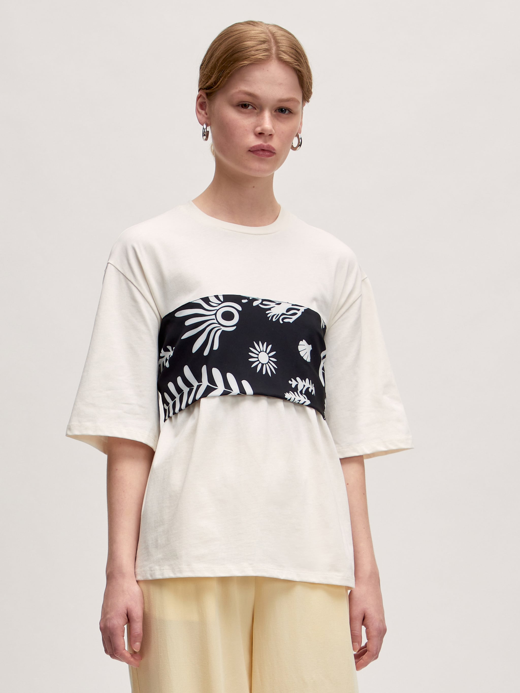 EDITED Producten Shirt 'Ulfa' Wit