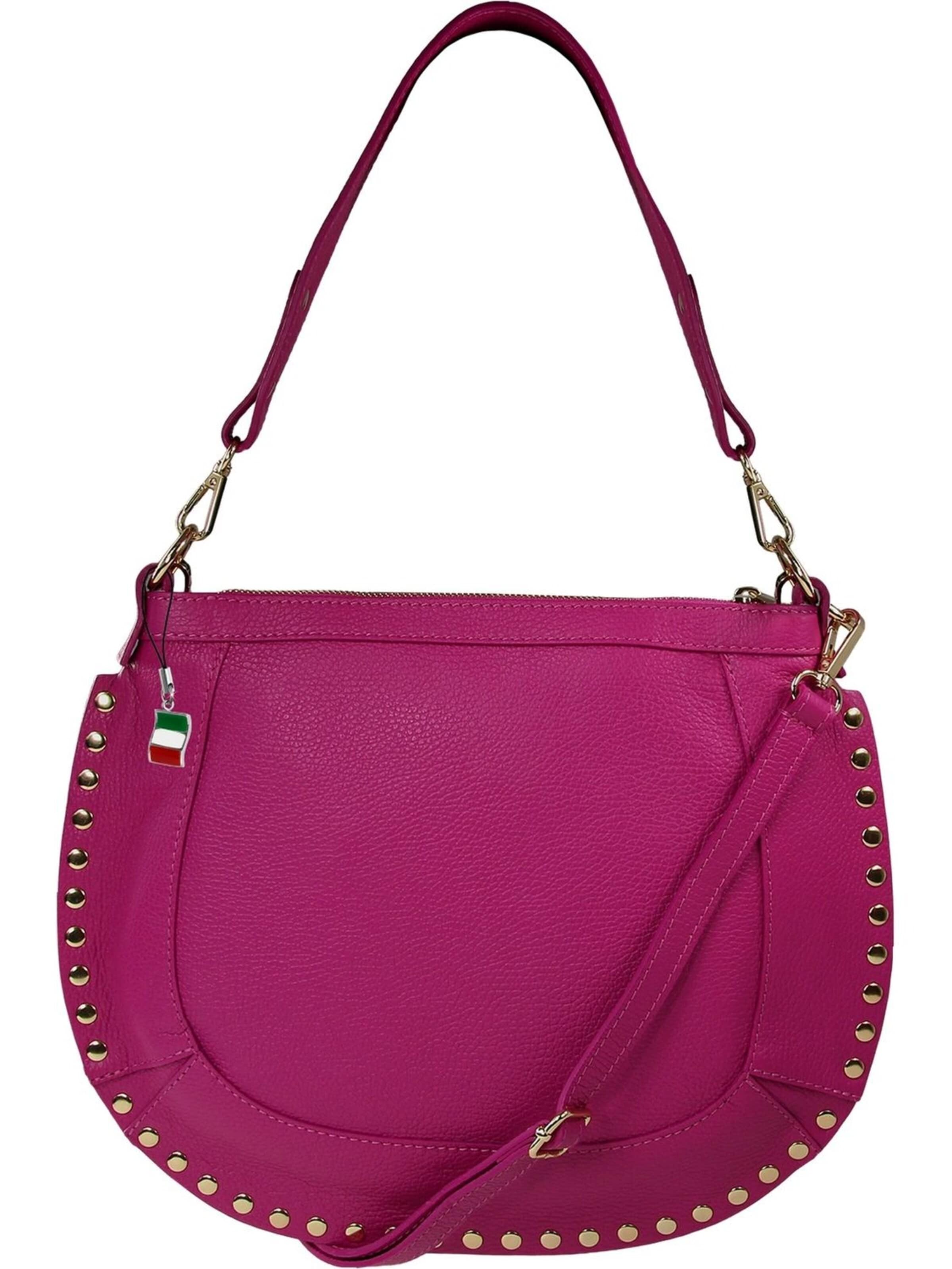 Florence Shoulder Bag in Pink: front
