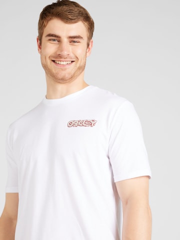 T-Shirt 'DIG' OAKLEY en blanc