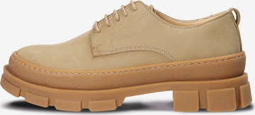 Chaussure à lacets 'Arum' nae Vegan Shoes en beige : devant