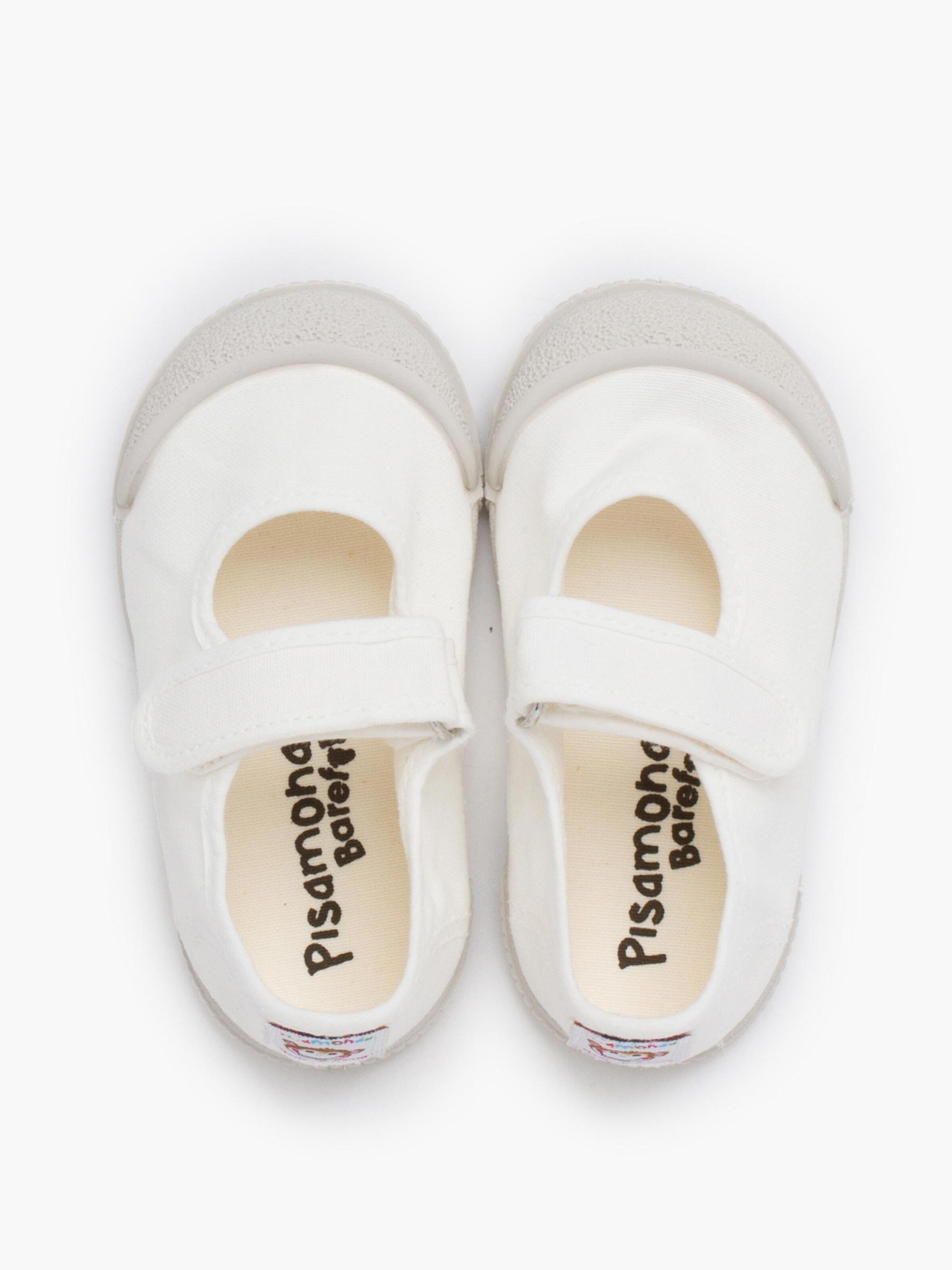 Ballerines Pisamonas en blanc