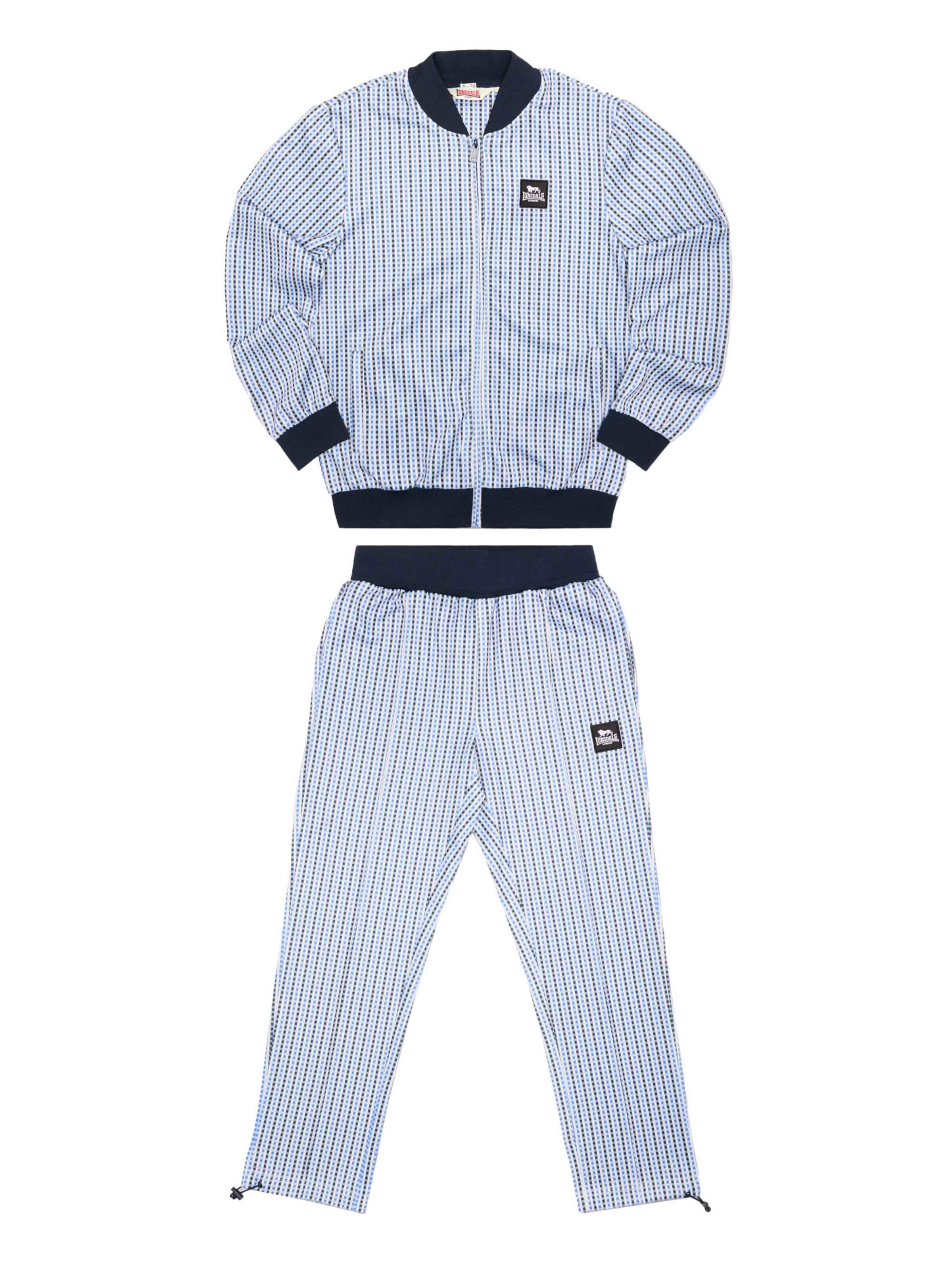 LONSDALE Облекло за бягане 'Garvary' в синьо: отпред