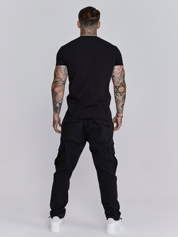 SikSilk Shirt in Black