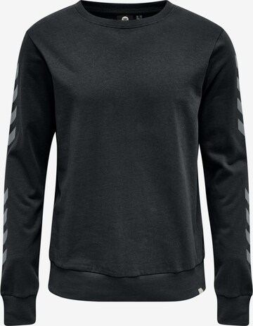 Hummel Athletic Sweatshirt in Black: front