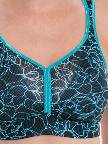 ANITA Bra 'Air Control Delta Pad Sport' in Blue