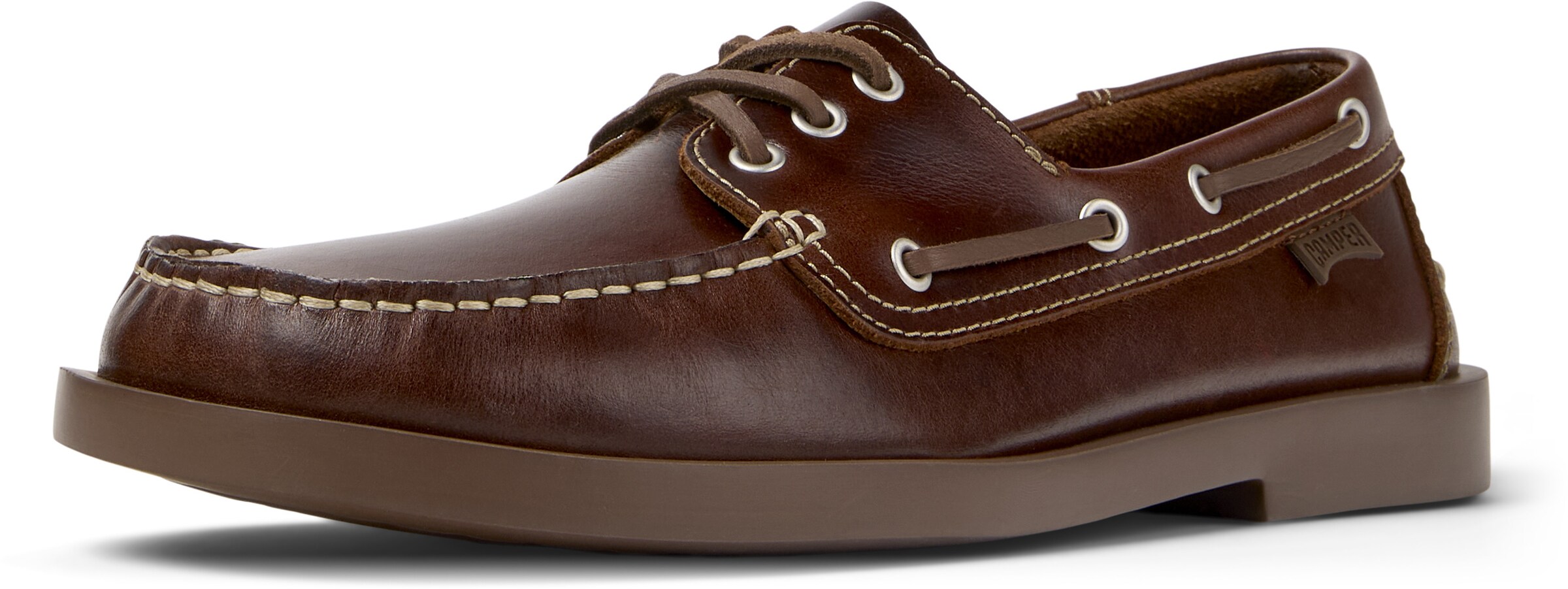 CAMPER Moccasins 'Don' in Brown: front