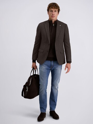 Coupe slim Veste de costume 'Grant' PIERRE CARDIN en marron