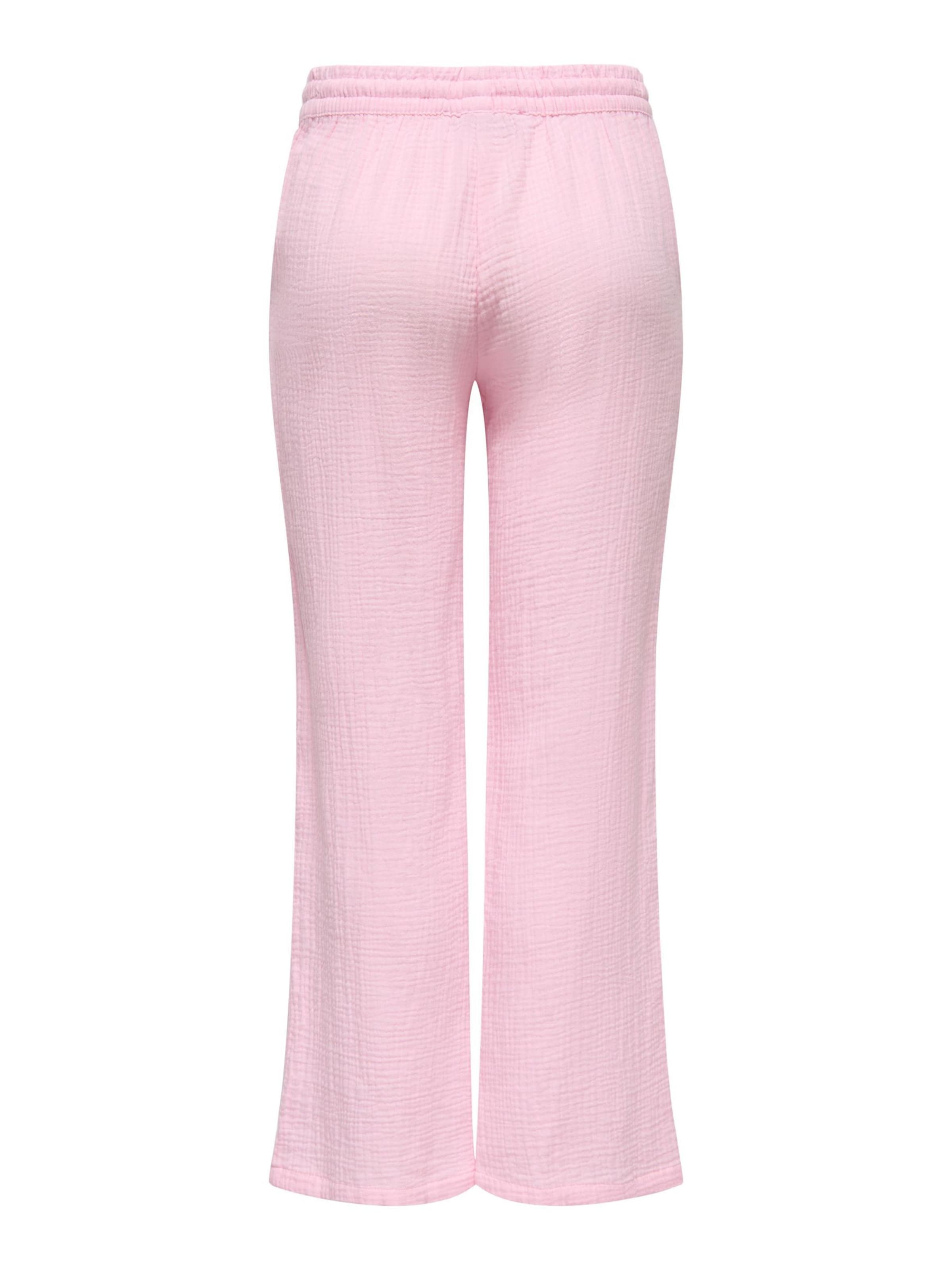 JDY Wide leg Παντελόνι 'JDYTheis' σε ροζ