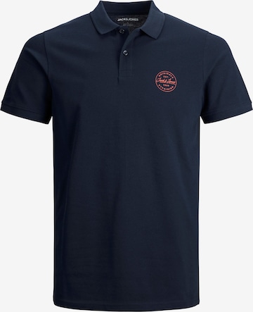 JACK & JONES Poloshirt 'Shark' in Blau: predná strana