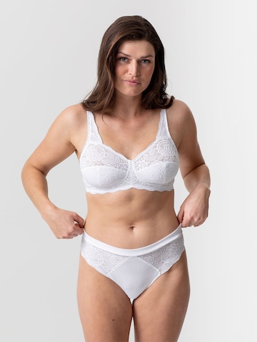 Erlich Textil - Braga 'Gertrud' en blanco: frente
