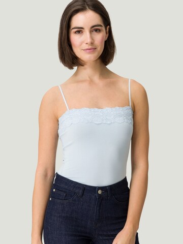 zero Top in Blauw: voorkant