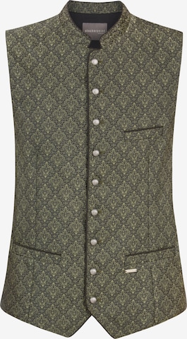 STOCKERPOINT Traditional Vest 'Morris' in Green: front