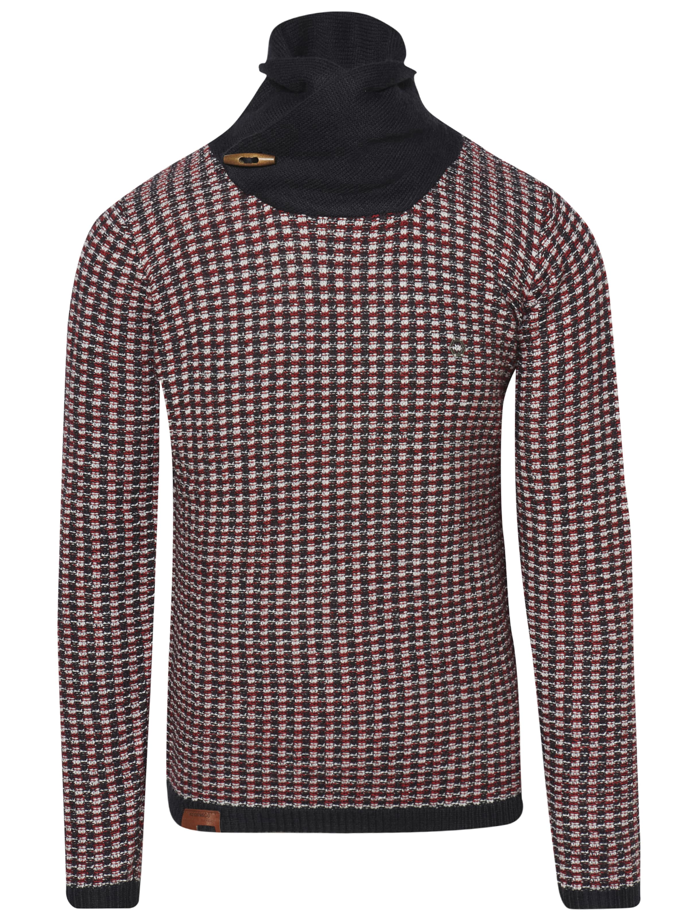 KOROSHI Pulover | rdeča barva: sprednja stran