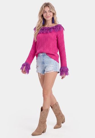 IZIA - Jersey en rosa